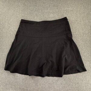 NEW! IZOD Van Heusen Golf Tennis Skort Black Size‎ 2 lightweight Msrp: $64